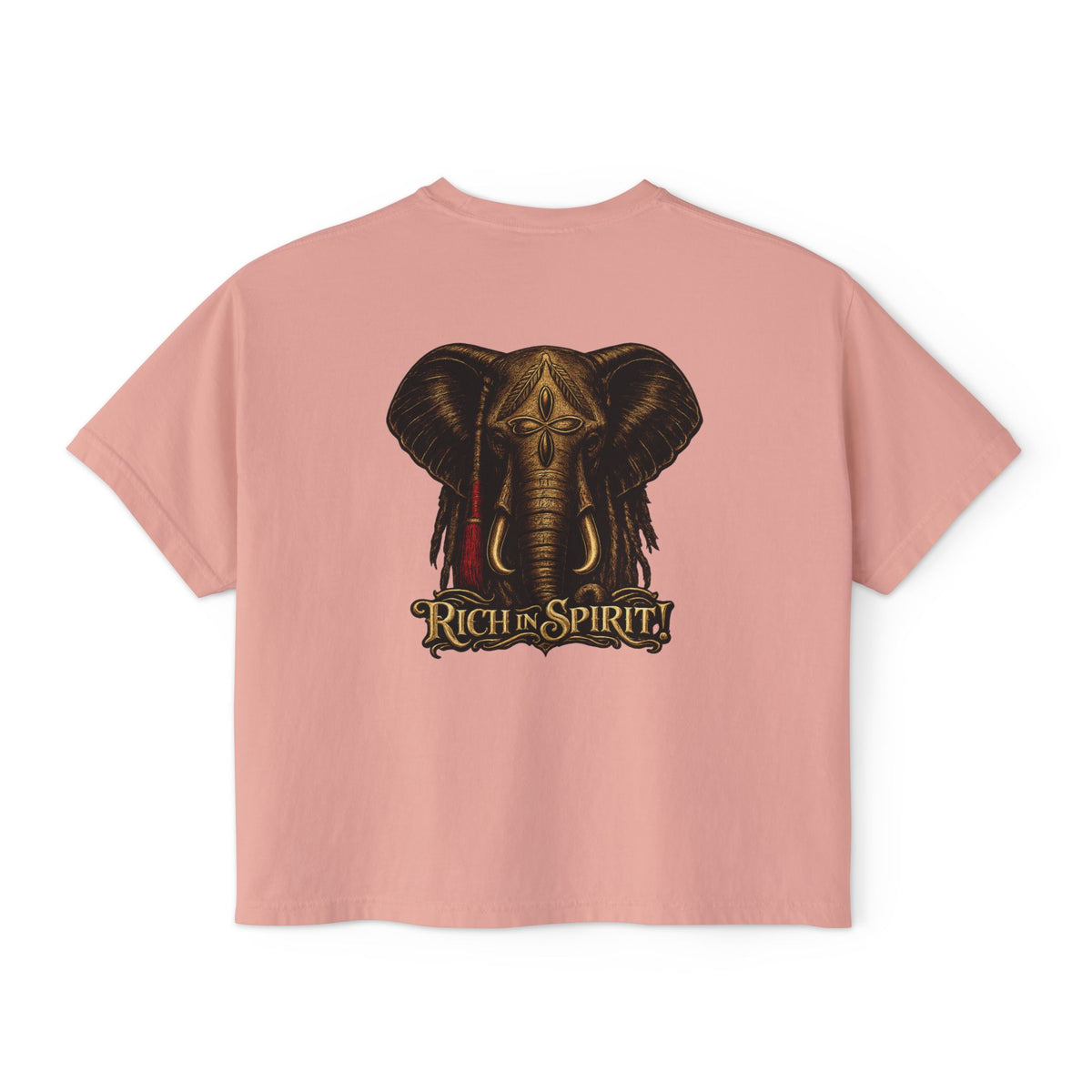 Rich in Spirit Elephant Tee - Women's Fit