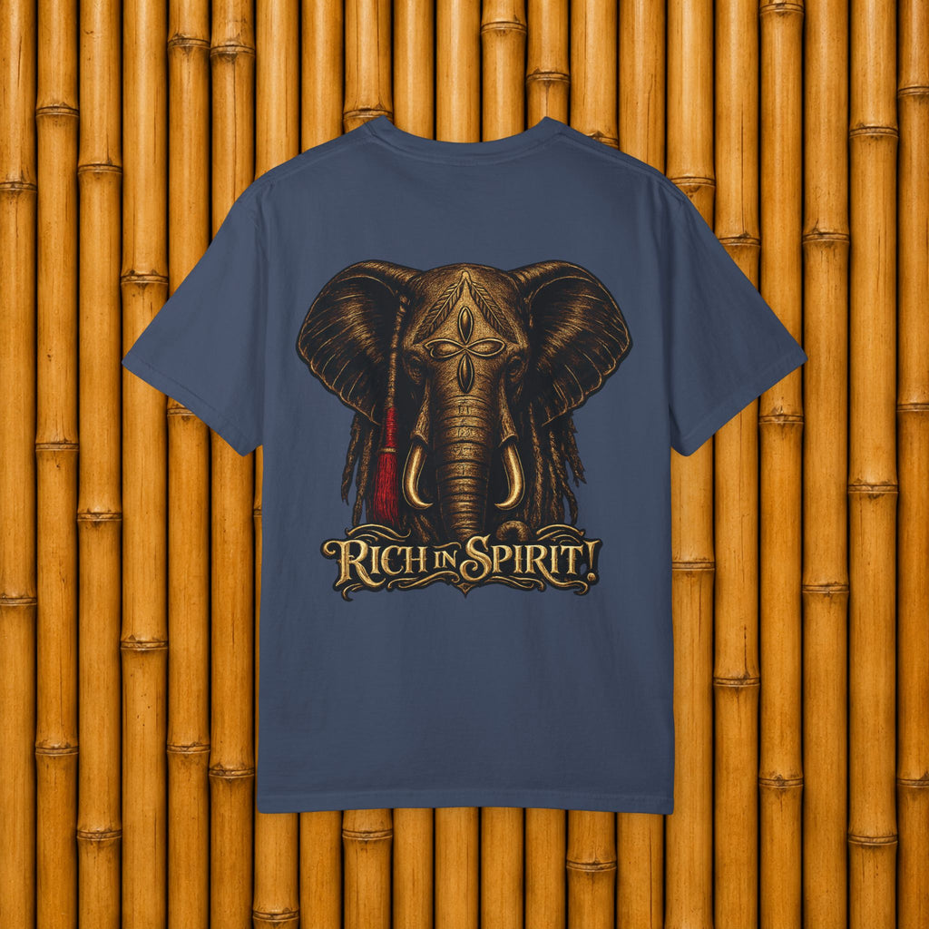 Rich in Spirit Elephant Tee - Men's Fit