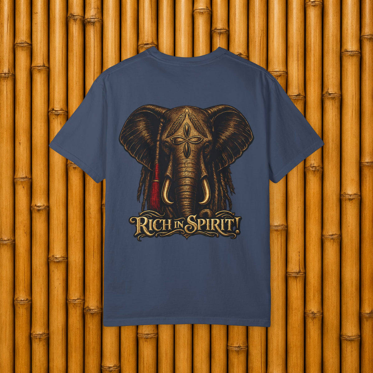 Rich in Spirit Elephant Tee - Men's Fit