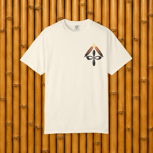 Rich in Spirit Elephant design T-shirt | Tribal elephant back print