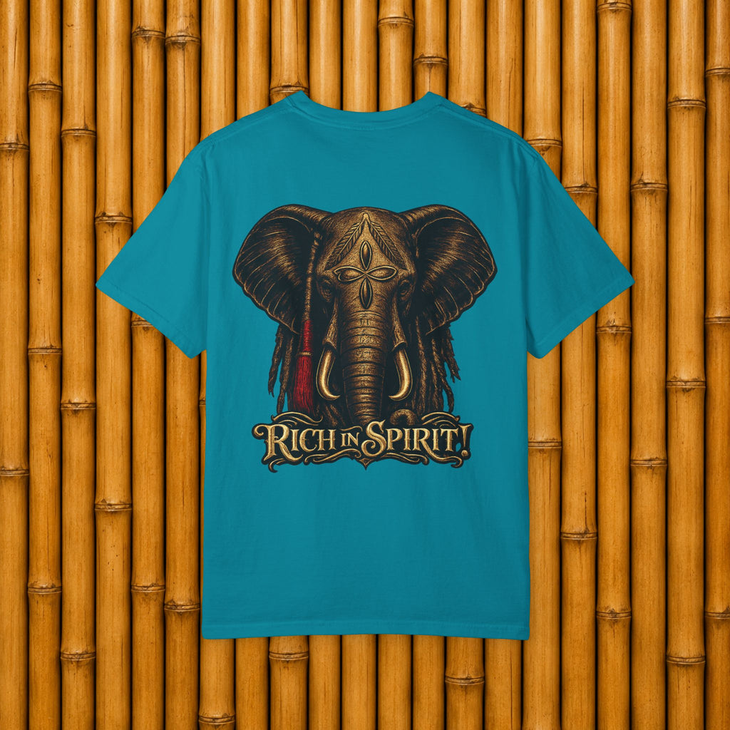 Rich in Spirit Elephant Tee - Men's Fit