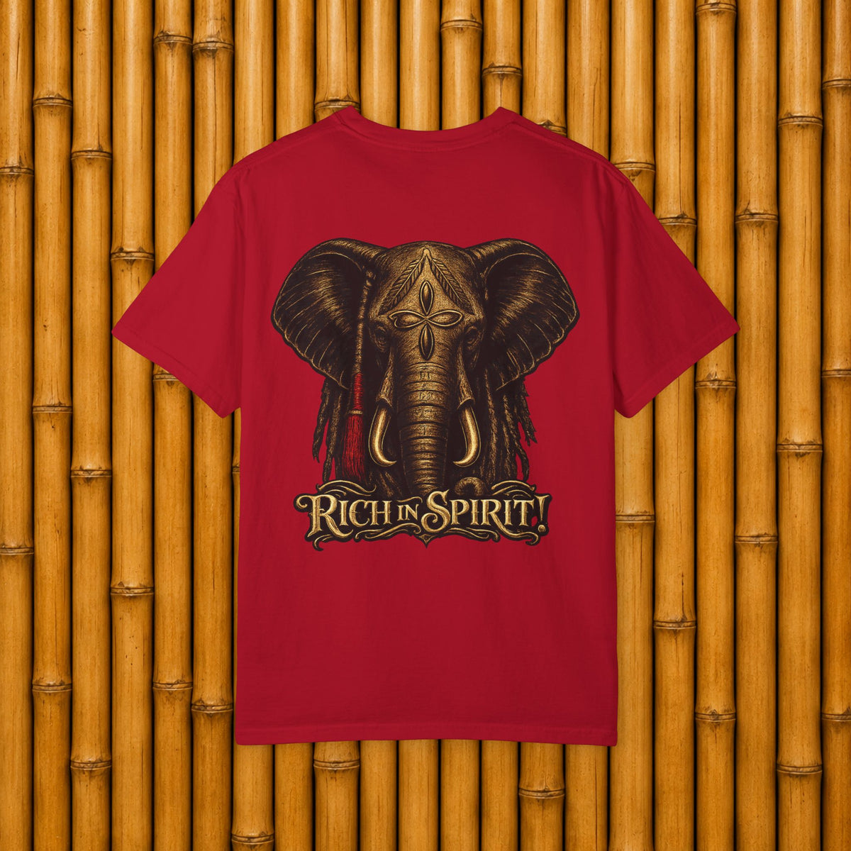 Rich in Spirit Elephant Tee - Men's Fit