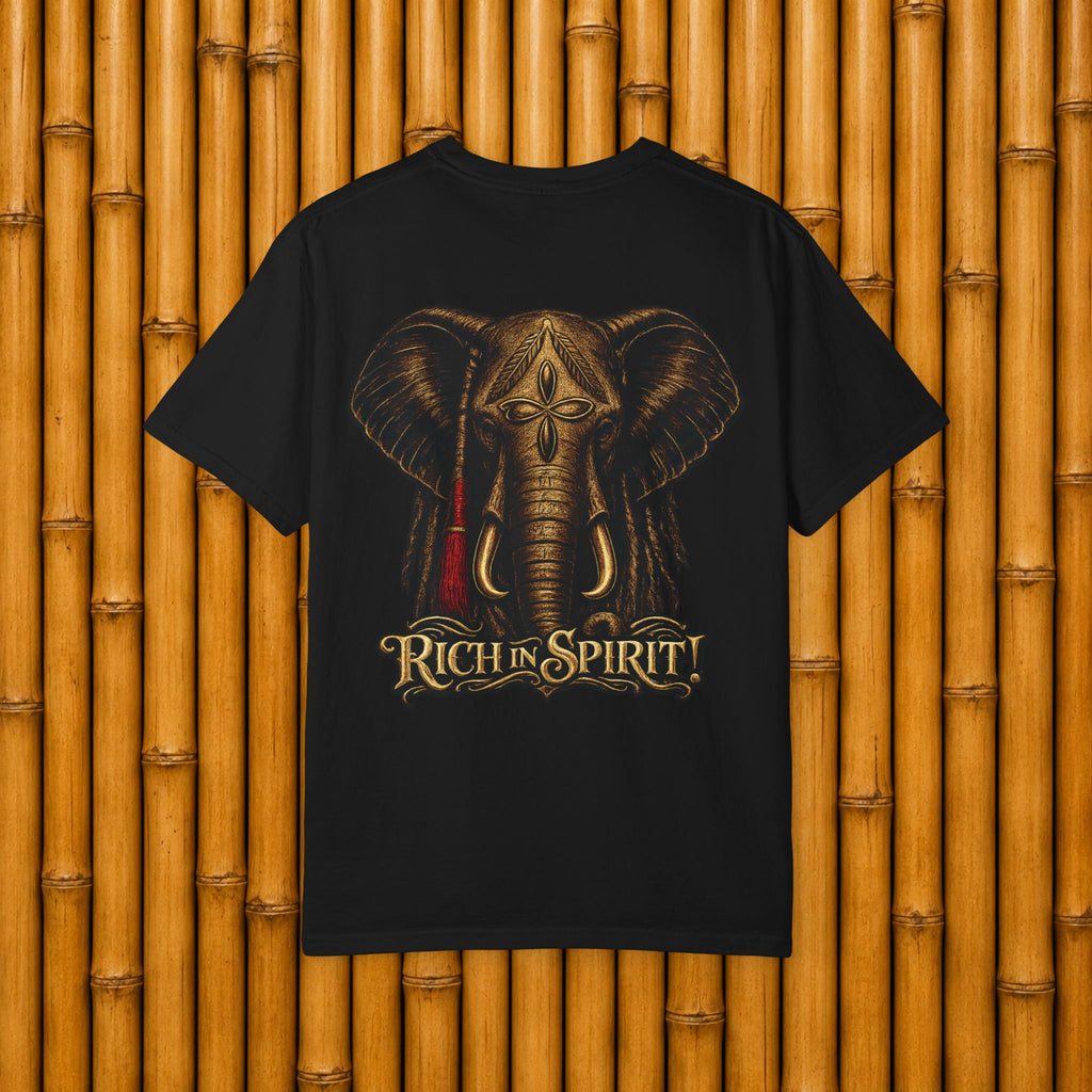 Rich in Spirit Elephant Tee - Men's Fit
