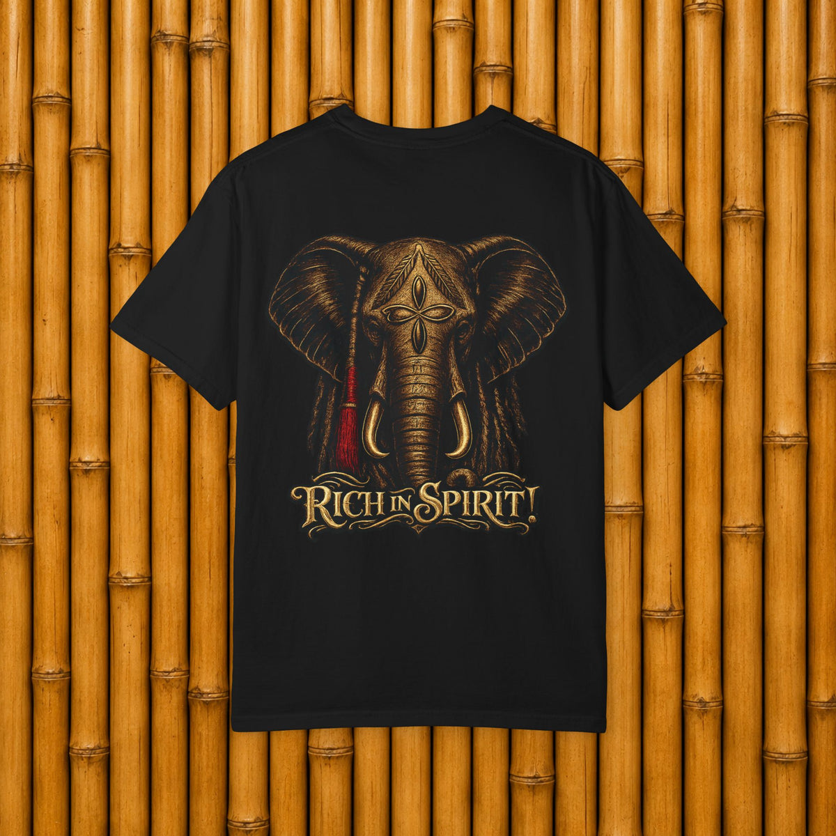 Rich in Spirit Elephant Tee - Men's Fit